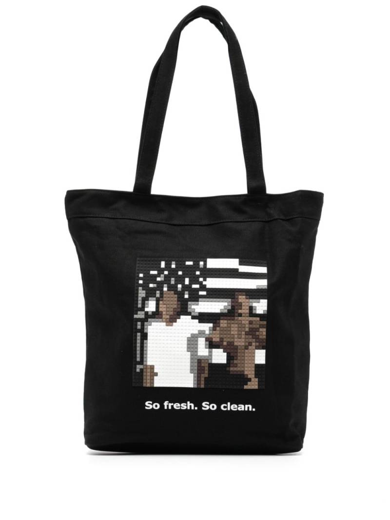 Mostly Heard Rarely Seen 8-Bit So Fresh So Clean tote bag - Black von Mostly Heard Rarely Seen 8-Bit