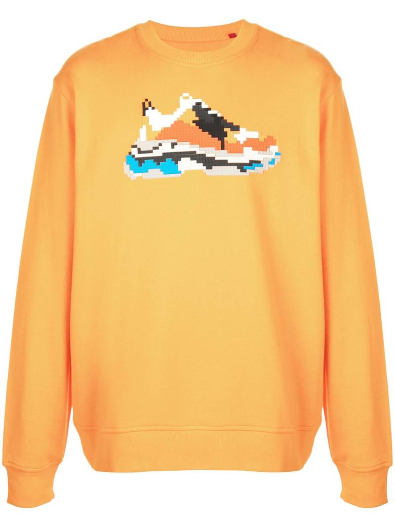 Mostly Heard Rarely Seen 8-Bit Vibrante Wave sweatshirt - Orange von Mostly Heard Rarely Seen 8-Bit