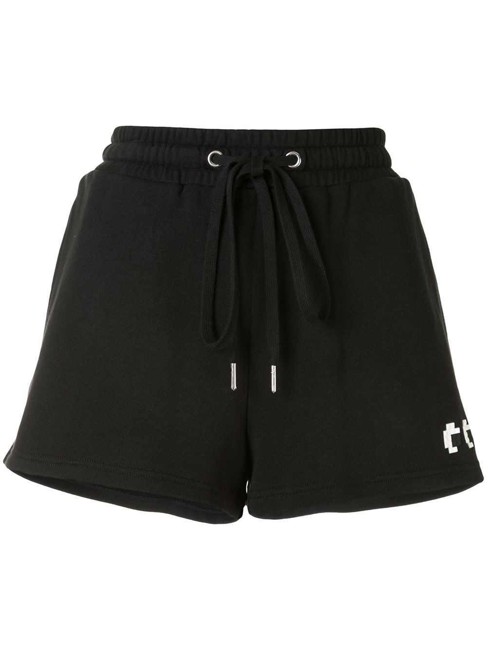 Mostly Heard Rarely Seen 8-Bit logo drawstring track shorts - Black von Mostly Heard Rarely Seen 8-Bit