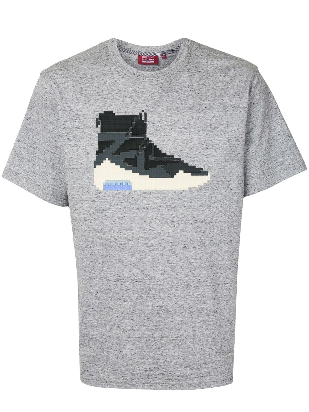 Mostly Heard Rarely Seen 8-Bit sneaker print T-shirt - Grey von Mostly Heard Rarely Seen 8-Bit