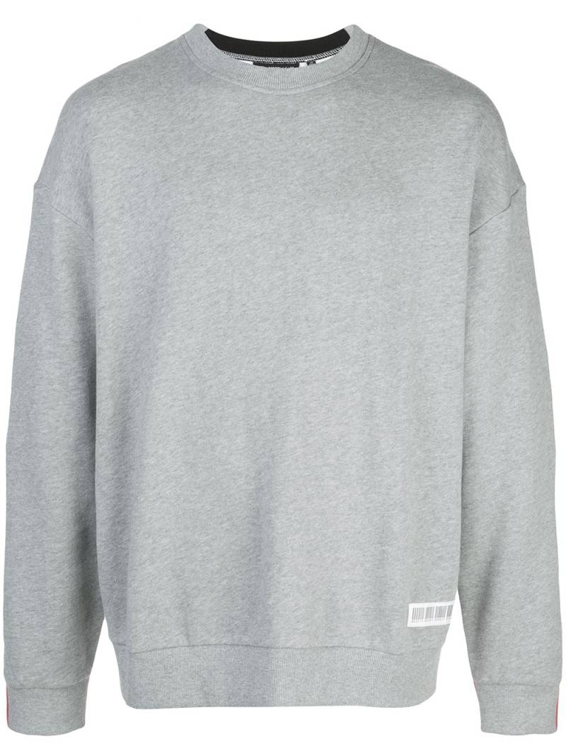 Mostly Heard Rarely Seen Fanatic crew neck sweatshirt - Grey von Mostly Heard Rarely Seen