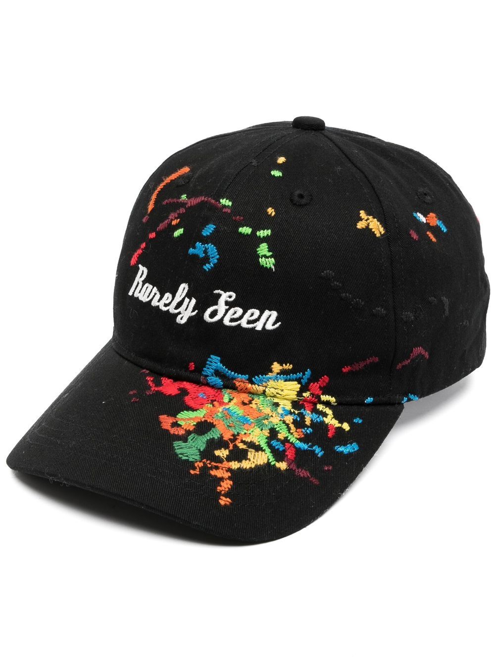 Mostly Heard Rarely Seen embroidered-logo detail baseball cap - Black von Mostly Heard Rarely Seen