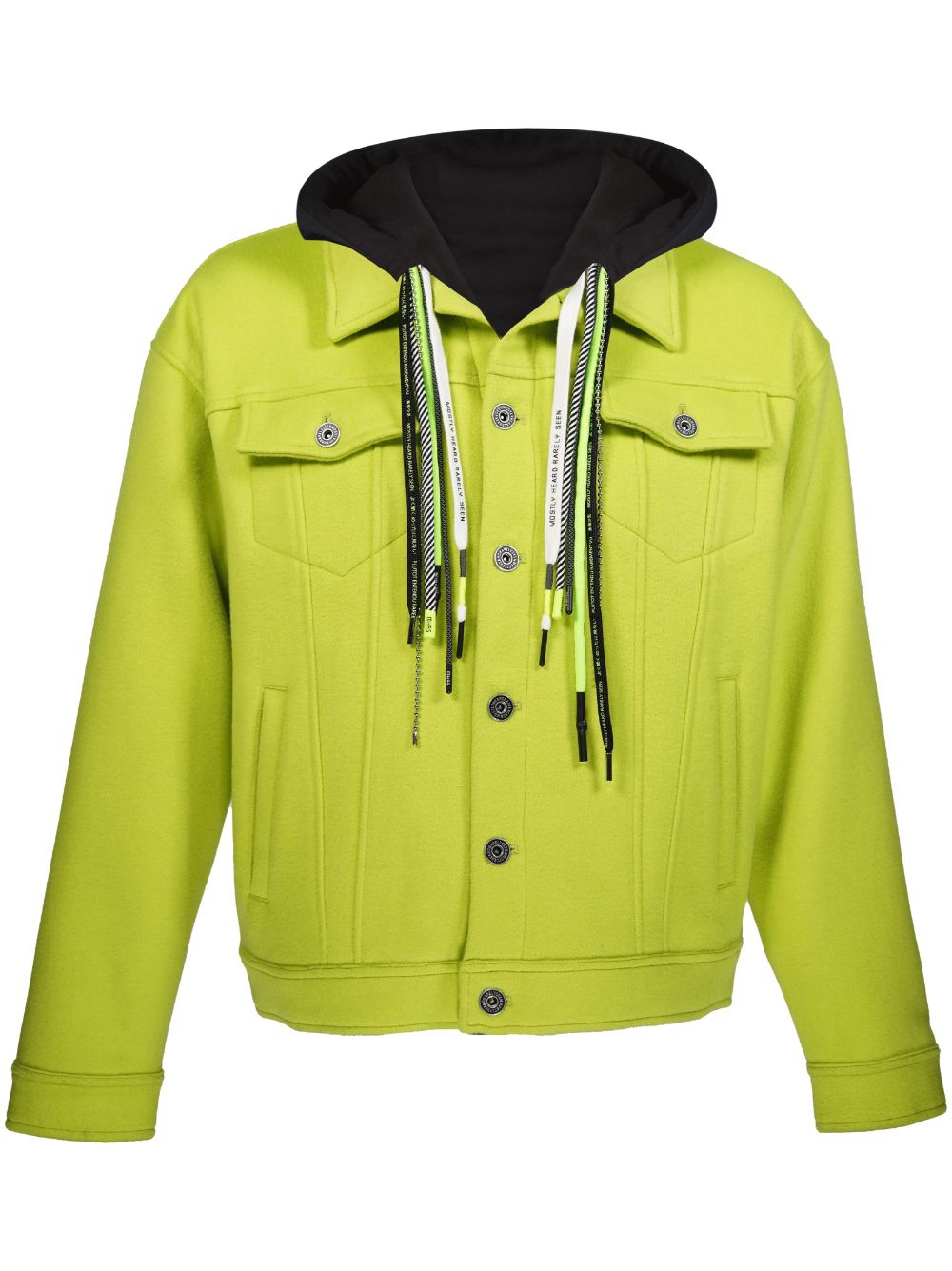 Mostly Heard Rarely Seen multi-cord jacket - Green von Mostly Heard Rarely Seen