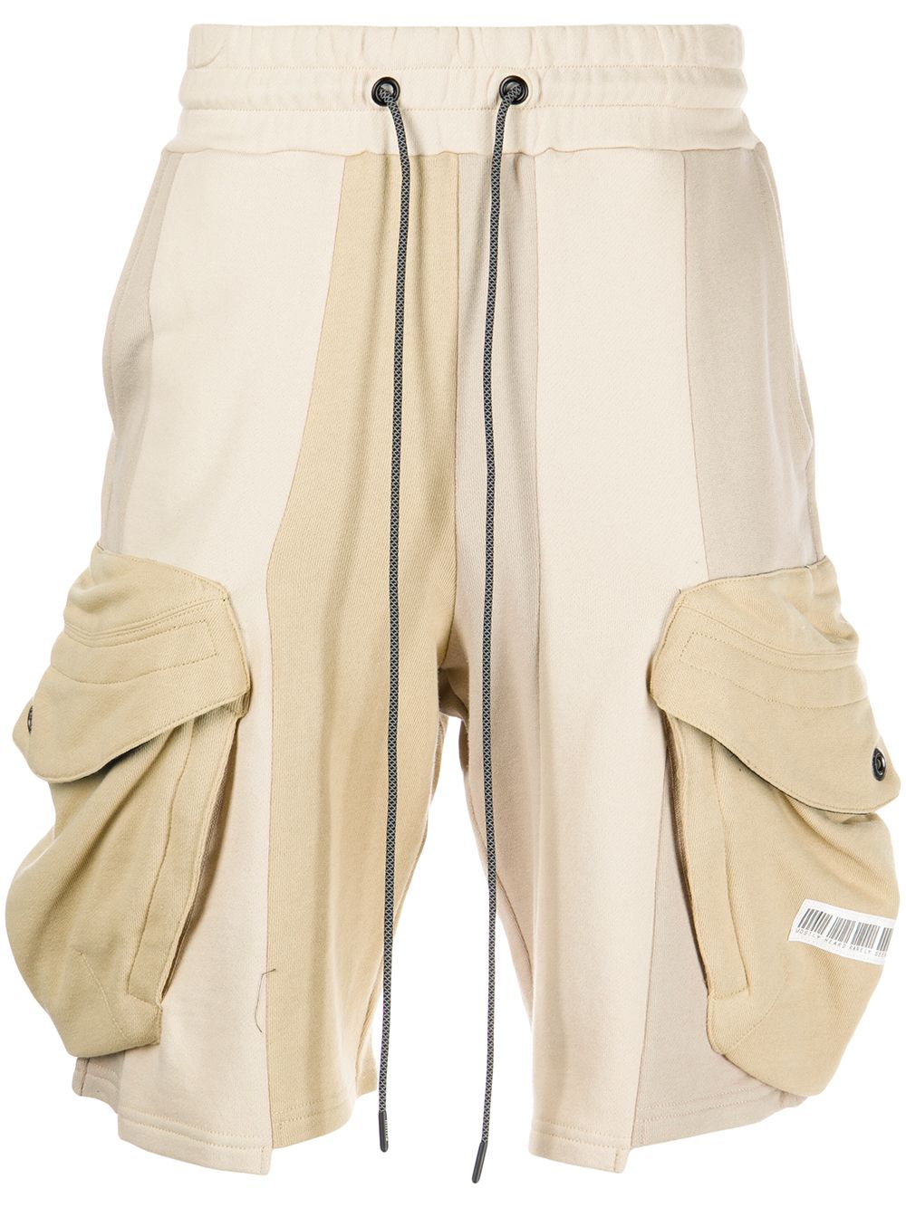 Mostly Heard Rarely Seen patchwork cargo shorts - Brown von Mostly Heard Rarely Seen