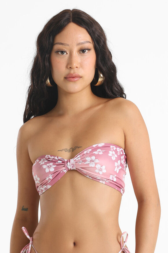 Motel Samara Bandeau Bikini-Oberteil | Old Rose | Damen  | M von Motel