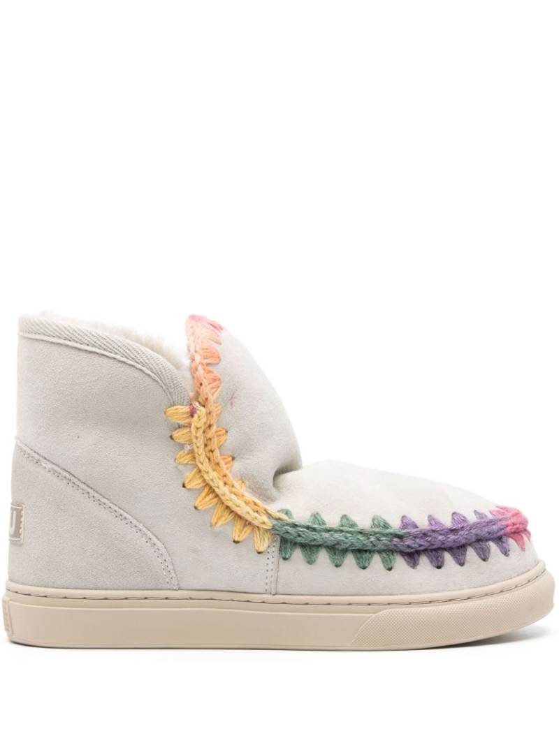 Mou Kids Eskimo Rainbow boots - Grey von Mou Kids