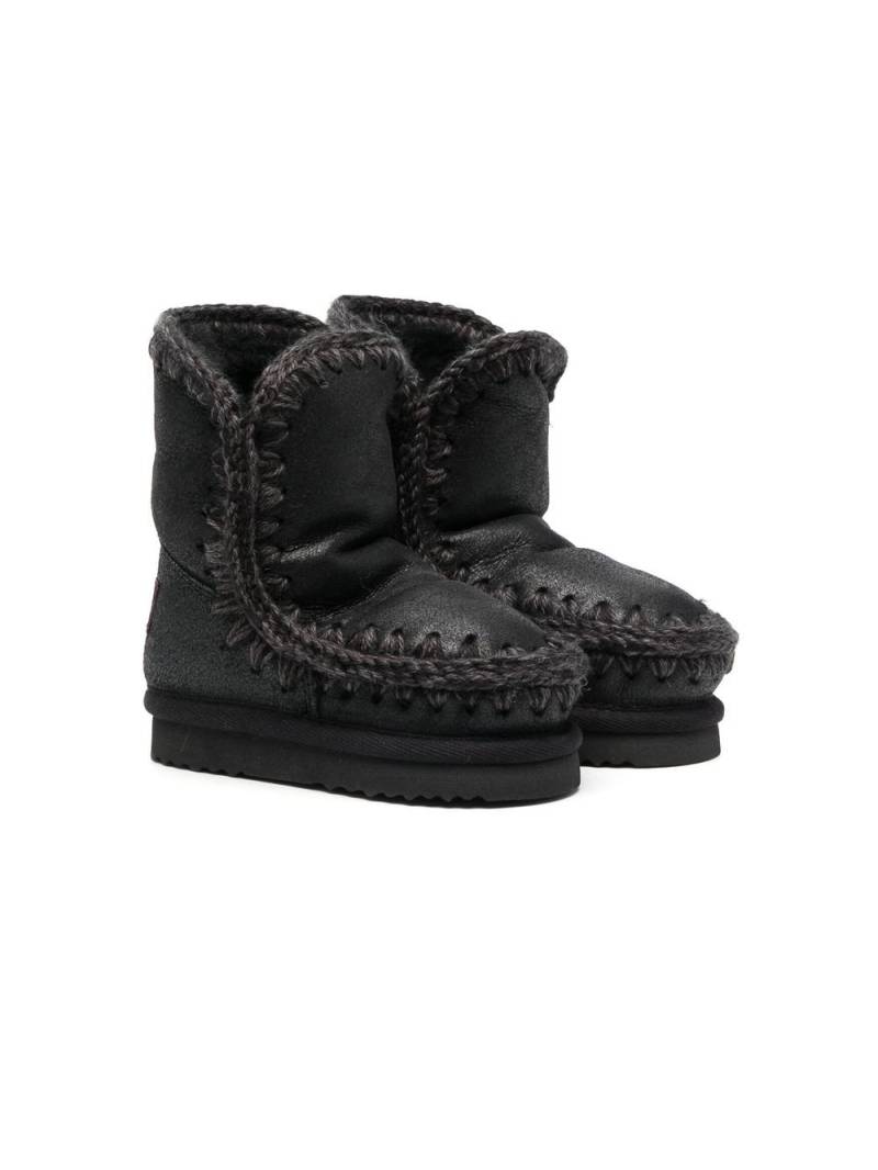 Mou Kids Eskimo ankle boots - Black von Mou Kids