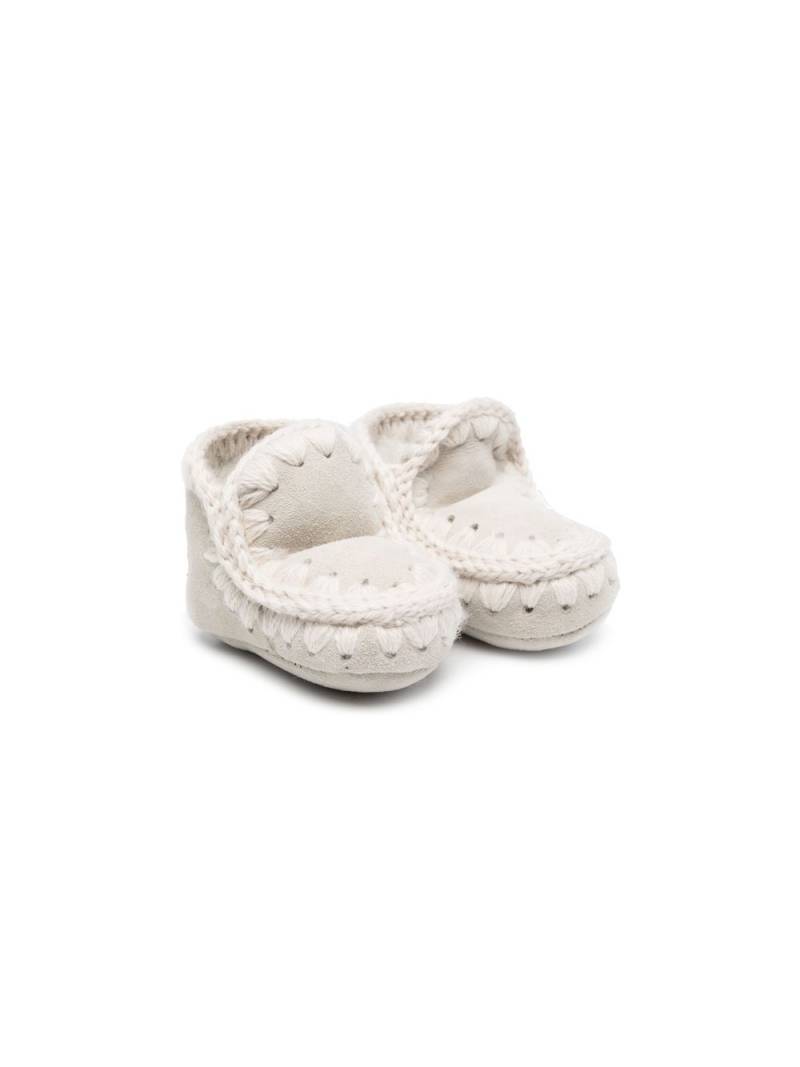 Mou Kids Eskimo shearling boots - Grey von Mou Kids