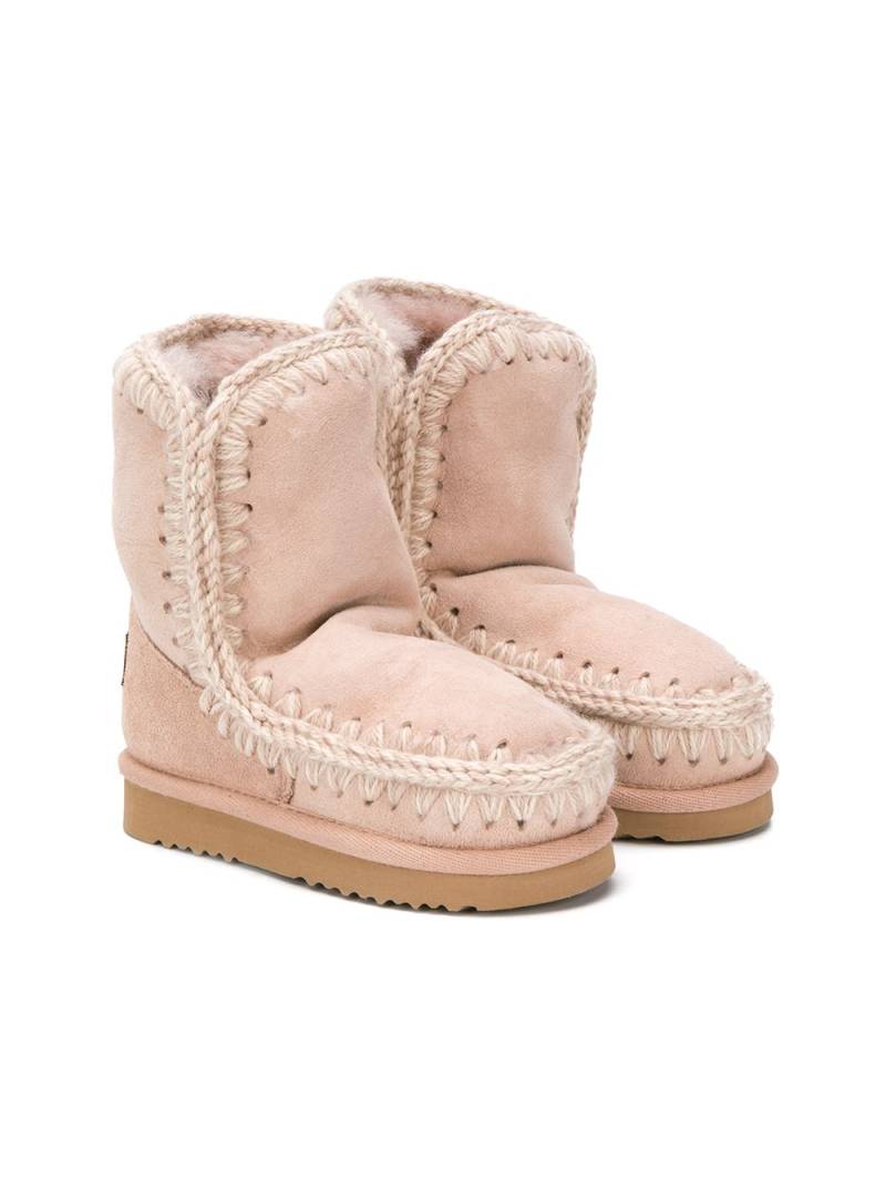 Mou Kids eskimo ankle boots - Pink von Mou Kids