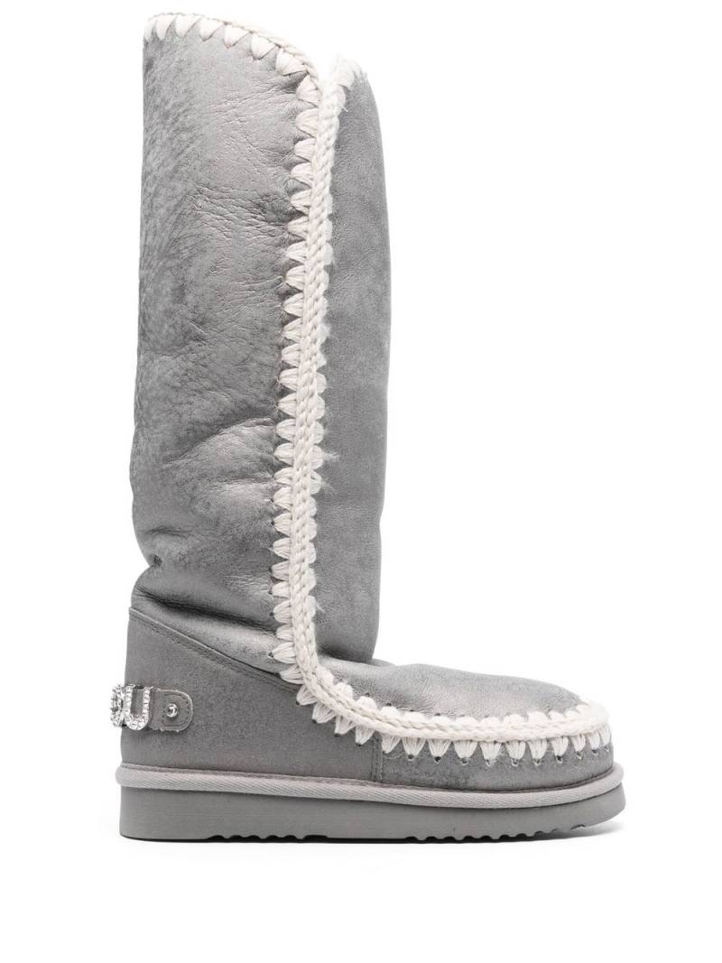 Mou Eskimo 40 knee-length boots - Grey von Mou