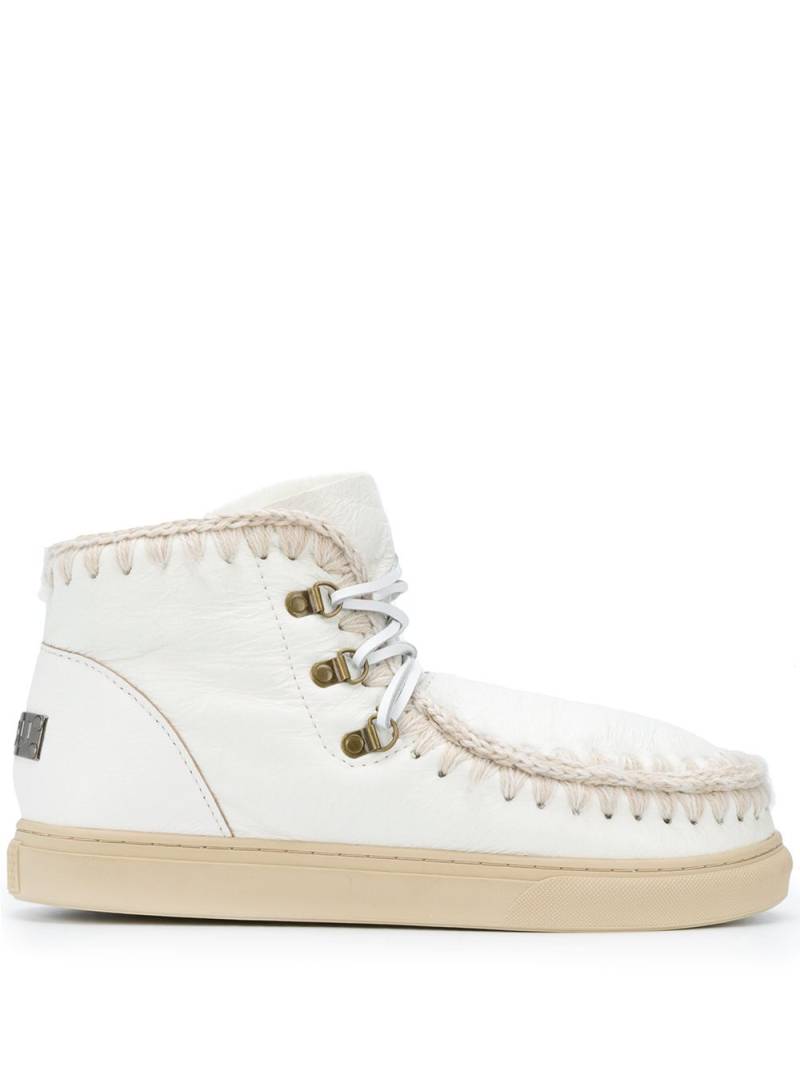 Mou Eskimo ankle boots - White von Mou