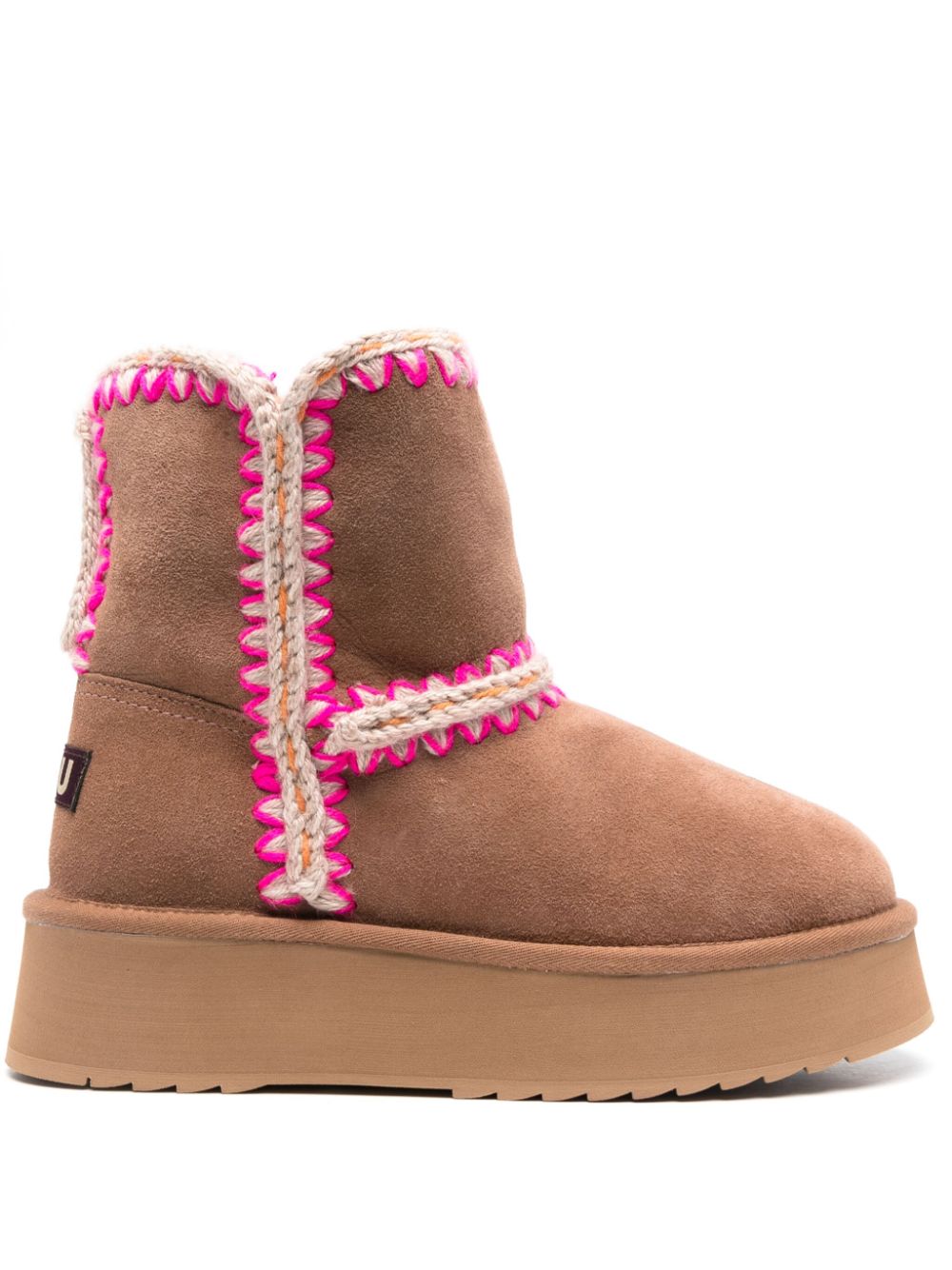 Mou Norfolk boots - Brown von Mou