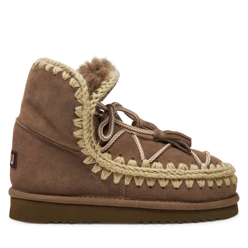 Schneeschuhe Mou Eskimo Scoubidoo Lace FW101124A Braun Schneeschuhe Mou Eskimo Scoubidoo Lace FW101124A Braun von Mou