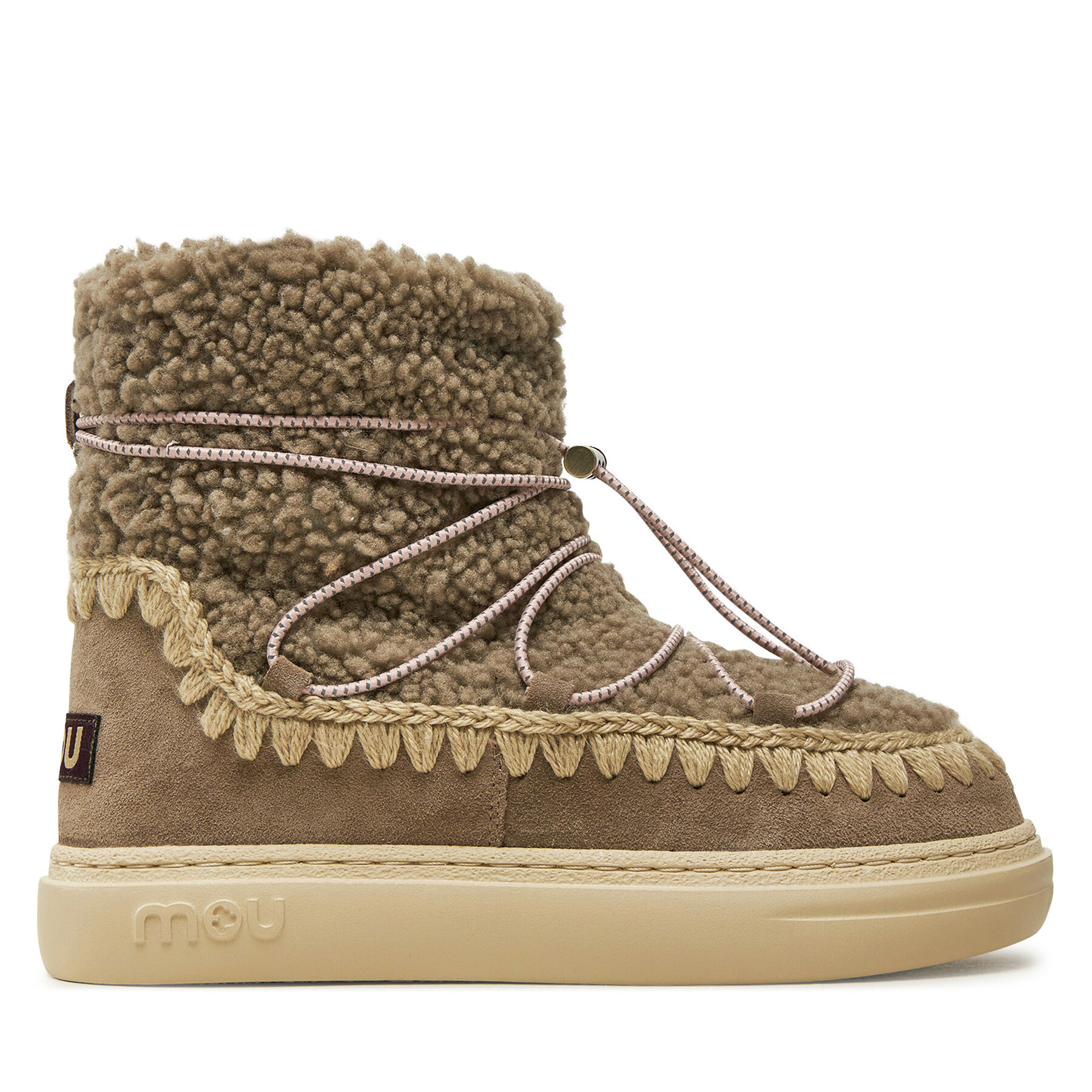 Schneeschuhe Mou Eskimo Sneaker Bold Scoub Lace FW411012A Grau Schneeschuhe Mou Eskimo Sneaker Bold Scoub Lace FW411012A Grau von Mou