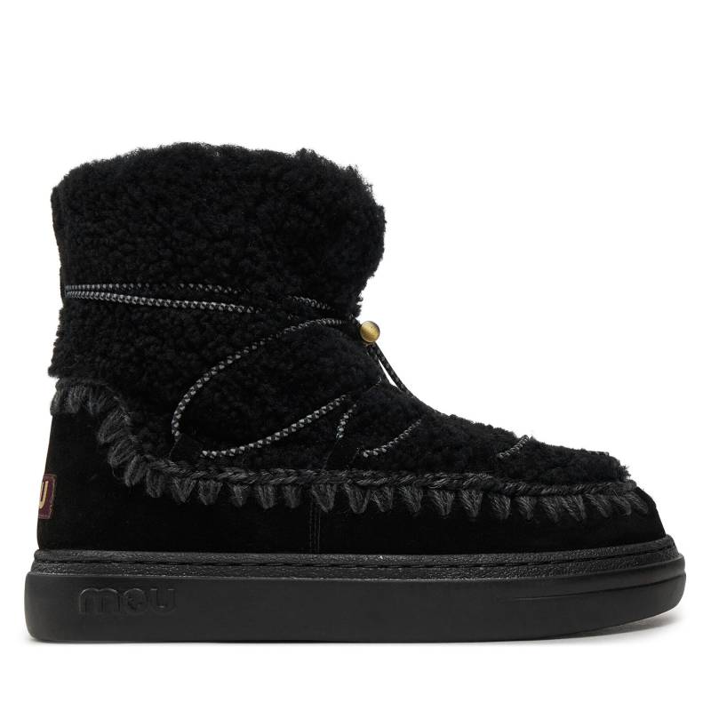 Schneeschuhe Mou Eskimo Sneaker Bold Scoub Lace FW411012A Schwarz von Mou