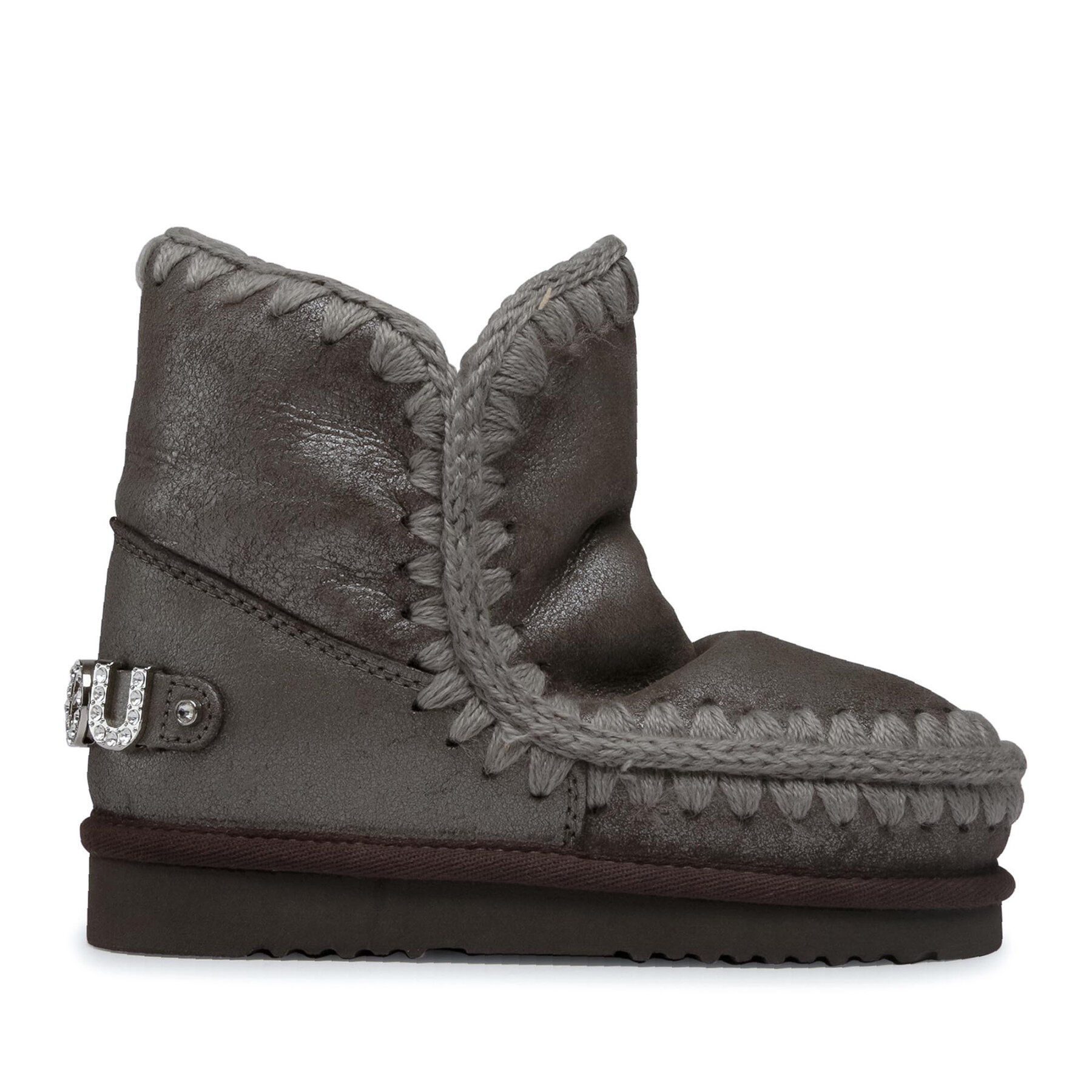 Schneeschuhe Mou Eskimo 18 With Rhinestones Logo Silberfarben Schneeschuhe Mou Eskimo 18 With Rhinestones Logo Silberfarben von Mou