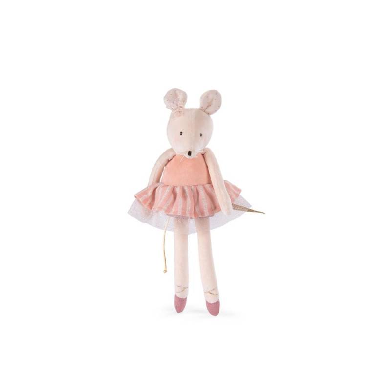 Stofftier Kleine Maus Rose Unisex  ONE SIZE von Moulin Roty