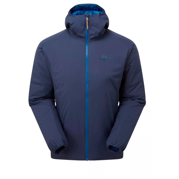 Mountain Equipment - Andola Hooded Jacket - Wolljacke Gr L blau von Mountain Equipment