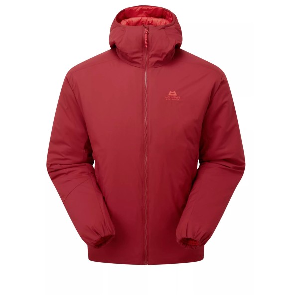 Mountain Equipment - Andola Hooded Jacket - Wolljacke Gr L rot von Mountain Equipment