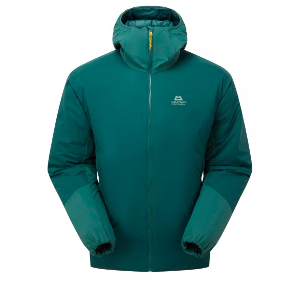 Mountain Equipment - Andola Hooded Jacket - Wolljacke Gr L türkis von Mountain Equipment