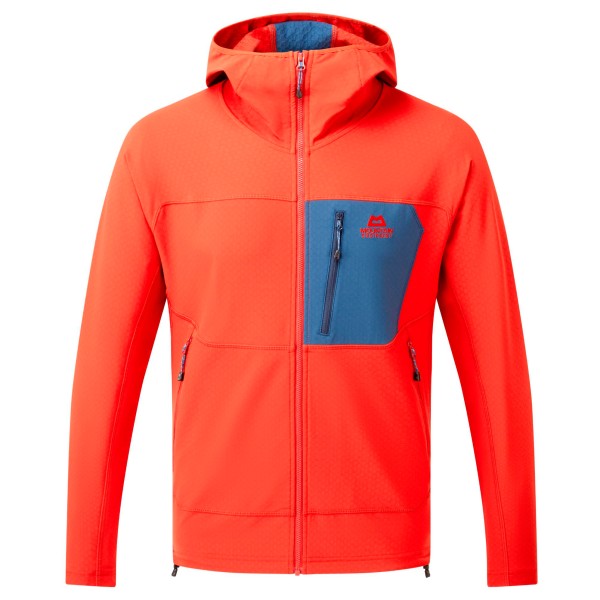 Mountain Equipment - Arrow Hooded Jacket - Softshelljacke Gr S rot von Mountain Equipment