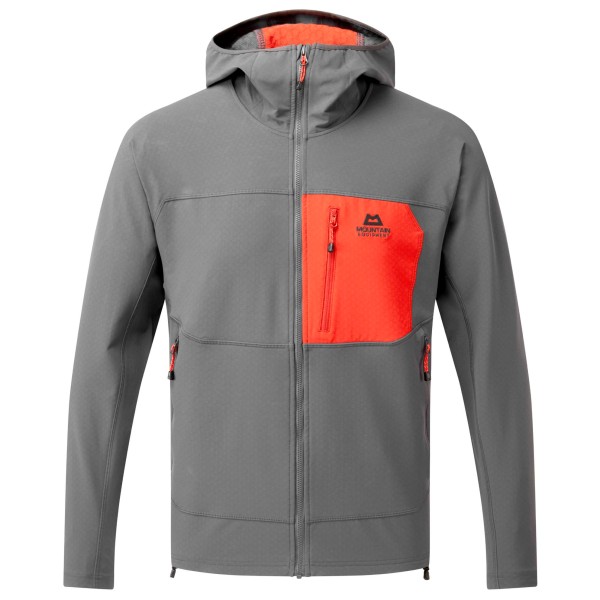 Mountain Equipment - Arrow Hooded Jacket - Softshelljacke Gr XXL grau von Mountain Equipment