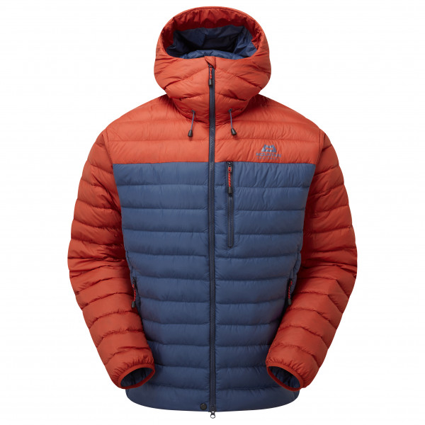 Mountain Equipment - Earthrise Hooded Jacket - Daunenjacke Gr M rot/blau von Mountain Equipment