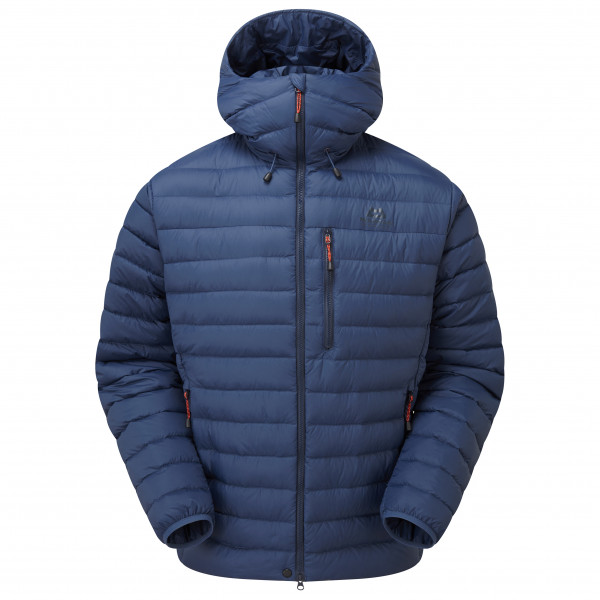 Mountain Equipment - Earthrise Hooded Jacket - Daunenjacke Gr S blau von Mountain Equipment