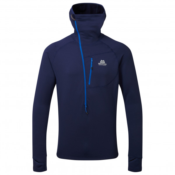 Mountain Equipment - Eclipse Hooded Zip T - Fleecepullover Gr L blau von Mountain Equipment