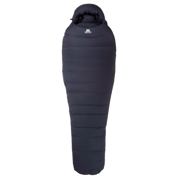 Mountain Equipment - Glacier Expedition - Daunenschlafsack Gr Regular - Body Size: 185 cm obsidian von Mountain Equipment