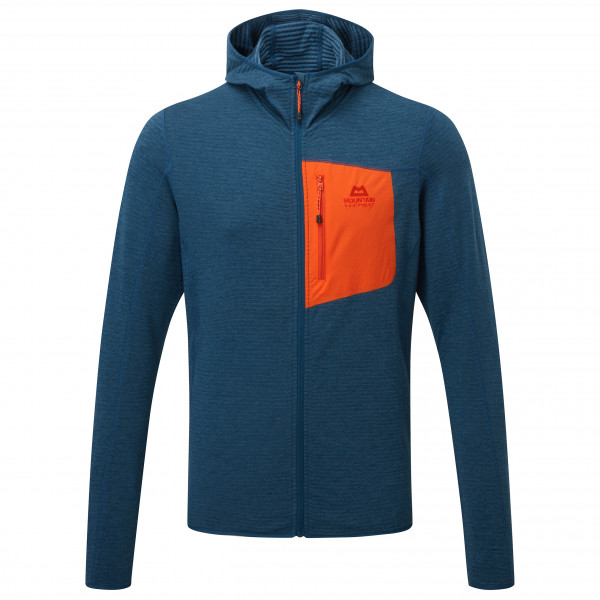 Mountain Equipment - Lumiko Hooded Jacket - Fleecejacke Gr S blau von Mountain Equipment