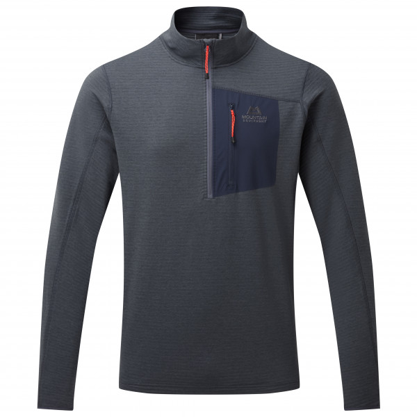 Mountain Equipment - Lumiko Zip T - Fleecepullover Gr L grau von Mountain Equipment