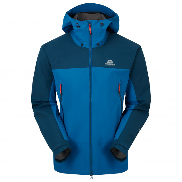 Mountain Equipment - Saltoro Jacket - Regenjacke Gr S blau von Mountain Equipment