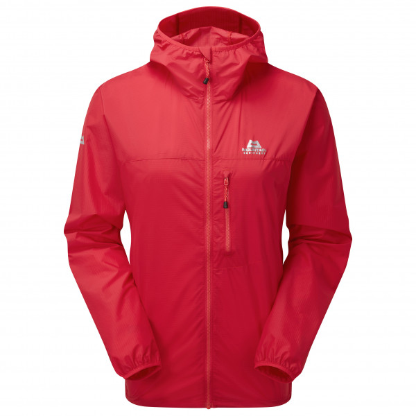 Mountain Equipment - Women's Aerofoil Full Zip Jacket - Softshelljacke Gr 10 rot von Mountain Equipment