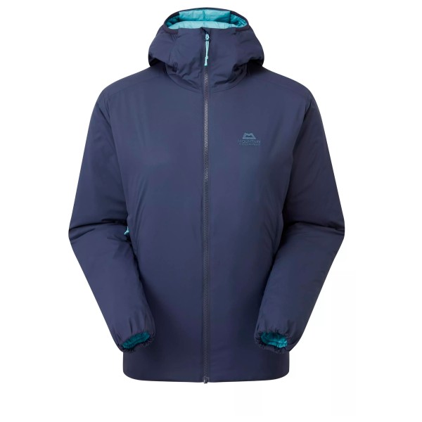 Mountain Equipment - Women's Andola Hooded Jacket - Wolljacke Gr 10;12;14;8 blau;türkis von Mountain Equipment