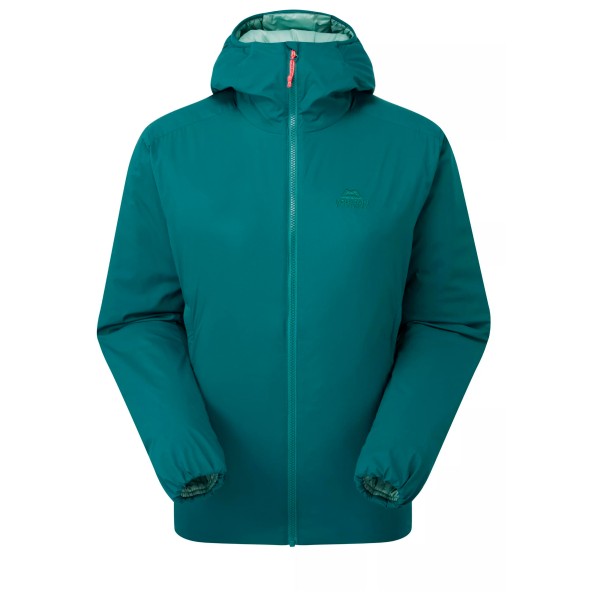 Mountain Equipment - Women's Andola Hooded Jacket - Wolljacke Gr 10 türkis von Mountain Equipment