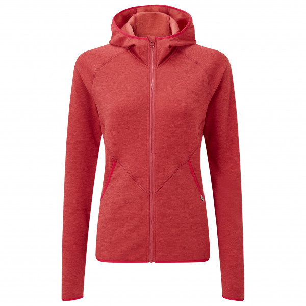 Mountain Equipment - Women's Calico Hooded Jacket - Fleecejacke Gr 10 rot von Mountain Equipment