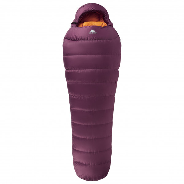 Mountain Equipment - Women's Classic Eco 500 - Daunenschlafsack Gr Long - Body Size: 185 cm raisin von Mountain Equipment