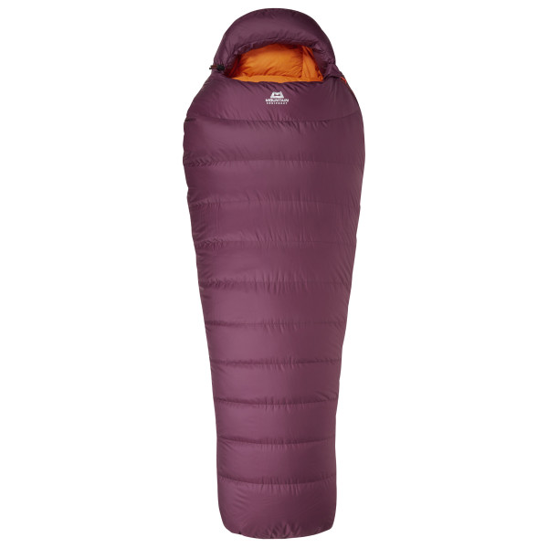 Mountain Equipment - Women's Classic Eco 750 - Daunenschlafsack Gr Long - Body Size: 185 cm;Regular - Body Size: 170 cm raisin von Mountain Equipment