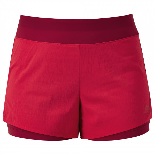 Mountain Equipment - Women's Dynamo Twin Short - Shorts Gr 10;8 blau;rot von Mountain Equipment