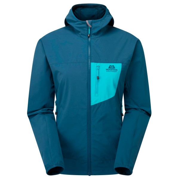 Mountain Equipment - Women's Echo Hooded Jacket - Softshelljacke Gr 10 blau von Mountain Equipment