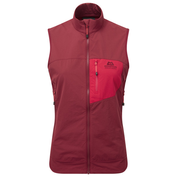 Mountain Equipment - Women's Echo Vest - Softshellgilet Gr 10 rot von Mountain Equipment