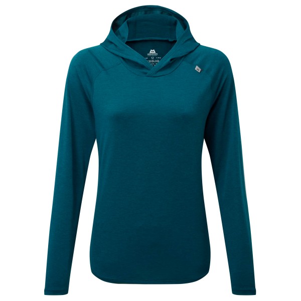 Mountain Equipment - Women's Glace Hooded Top - Hoodie Gr 12 blau Mountain Equipment - Women's Glace Hooded Top - Hoodie Gr 12 blau von Mountain Equipment