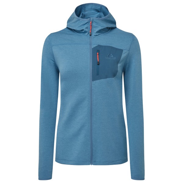 Mountain Equipment - Women's Lumiko Hooded Jacket - Fleecejacke Gr 10 blau von Mountain Equipment