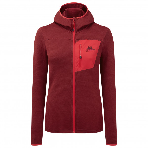 Mountain Equipment - Women's Lumiko Hooded Jacket - Fleecejacke Gr 14 rot Mountain Equipment - Women's Lumiko Hooded Jacket - Fleecejacke Gr 14 rot von Mountain Equipment