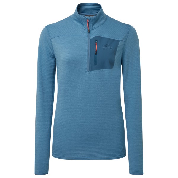 Mountain Equipment - Women's Lumiko Zip T - Fleecepullover Gr 14 blau von Mountain Equipment