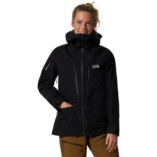 Mountain Hardwear Damen Boundary Ridge Gore Tex Jacket - schwarz (Grösse: L) von Mountain Hardwear