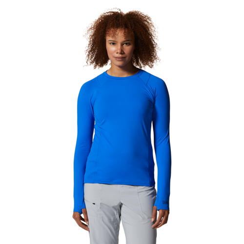 Mountain Hardwear Damen Crater Lake™ Long Sleeve - blau (Grösse: M) von Mountain Hardwear