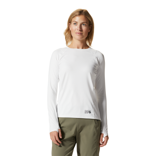 Mountain Hardwear Damen Crater Lake™ Long Sleeve - weiss (Grösse: M) von Mountain Hardwear