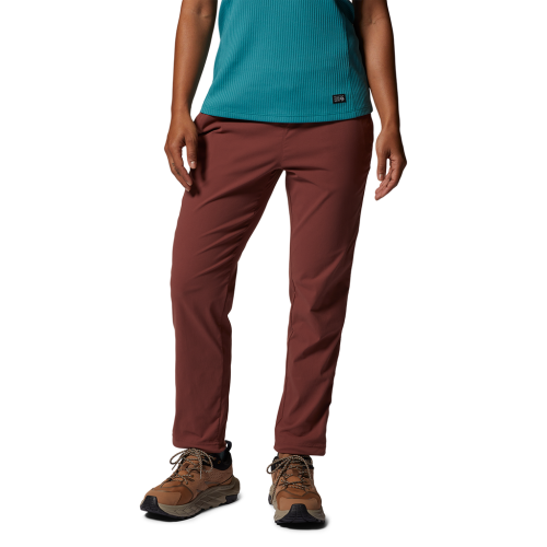 Mountain Hardwear Damen Dynama™ Pull-On Ankle Pant - rot (Grösse: L) von Mountain Hardwear